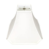 Royal Designs Pagoda Basic Lamp Shade, White, 6 x 16 x 13.25
