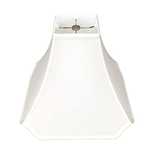 Royal Designs Pagoda Basic Lamp Shade, White, 6 x 16 x 13.25