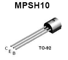 Load image into Gallery viewer, MPSH10 NPN RF TO-92 Transistor - 50 Pieces
