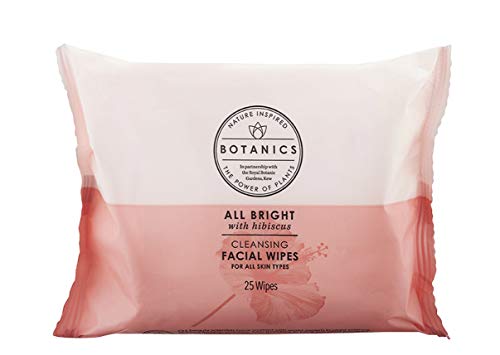 Boots Botanics All Bright Cleansing Face Wipes, 25 ea