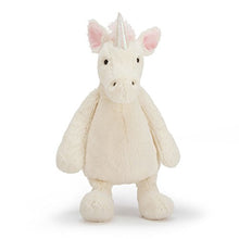 Load image into Gallery viewer, Jellycat Bashful Unicorn Stuffed Animal, Medium, 12 inches

