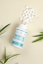 Load image into Gallery viewer, Dental Probiotic 60-Day Supply. Oral probiotics for Bad Breath, Tooth Decay, Strep Throat. Boosts Oral Health and Combats halitosis. Contains Streptococcus salivarius BLIS K12 &amp; BLIS M18.
