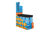 Nuun Sport + Caffeine: Electrolyte Drink Tablets, Mango Orange, 8 Tubes (80 Servings)