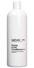 Load image into Gallery viewer, Label.m Honey and Oat Conditioner for Dry, Dehydrated Hair 33.8 Oz (1000 ml).
