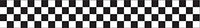 Creative Converting Black and White Check Crepe Paper Streamer, 30