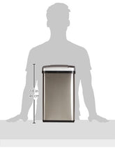 Load image into Gallery viewer, iTouchless 4 Gallon Sensor Trash Can with Odor Filter and Fragrance, Touchless Automatic Stainless Steel Waste Bin, Perfect for Office and Bathroom
