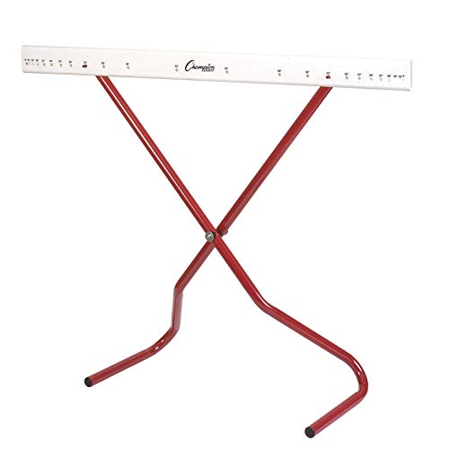 Champion Sports Adjustable Height Training Hurdle, Red