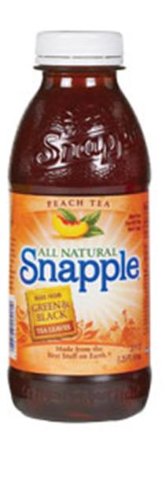 Snapple Peach Tea, 20-Ounce Bottles (Pack of 24)