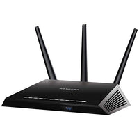 NETGEAR - R7000P-100NAS Nighthawk WiFi Router (R7000P) - AC2300 Wireless Speed (up to 2300 Mbps) | Up to 2000 sq ft Coverage & 35 Devices | 4 x 1G Ethernet and 2 USB ports | Armor Cybersecurity, Black