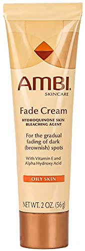 Ambi Skincare Fade Cream for Oily Skin | Dark Spot Remover for Face and Body | Treats Skin Blemishes & Discoloration | Improves Hyperpigmentation | 2 Ounce