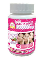 Supreme GLUTA WHITE 1500000 Mg. Whitening & Anti Aging Reduce freckles Whitening Skin Fast action 30Tablets.