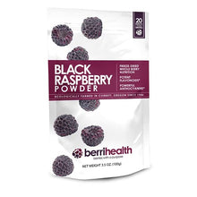 Load image into Gallery viewer, BerriHealth&#39;s 100% Authentic Black Raspberry Powder - 100 Grams
