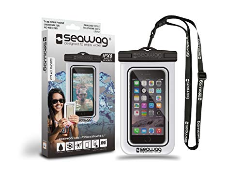 Marine Sports 4894WBK 80 FT SEAWAG Waterproof Case Universal Size White Case in Black