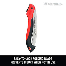 Load image into Gallery viewer, Corona Tools 10-Inch RazorTOOTH Folding Saw | Pruning Saw Designed for Single-Hand Use | Curved Blade Hand Saw | Cuts Branches Up to 6&quot; in Diameter | RS 7265D
