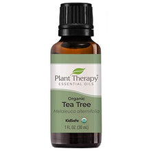 Load image into Gallery viewer, Plant Therapy Organic Tea Tree Oil (Melaleuca) 100% Pure, USDA Certified Organic, Undiluted, Natural Aromatherapy, Therapeutic Grade 30 mL (1 oz)
