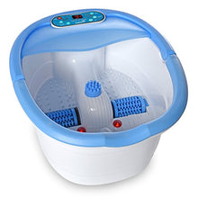 Load image into Gallery viewer, Ivation Foot Spa Massager - Heated Bath, Automatic Massage Rollers, Vibration, Bubbles, Digital Adjustable Temperature Control, 3 Pedicure Attachments
