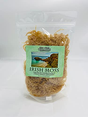 Irish Sea Moss - Vegan Raw Sea Vegetable - 16oz