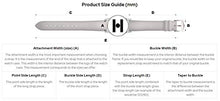 Load image into Gallery viewer, Hirsch Liberty Leather Watch Strap - Brown - L - 20mm / 18mm - Shiny Silver Buckle - Artisan Calf Leather Band
