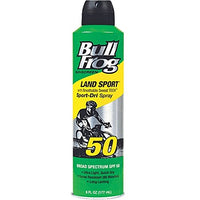 BullFrog Sunscreen Land Sport-Dri Spray SPF50, 6 oz (Pack of 3)