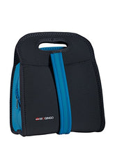 Load image into Gallery viewer, Mogingo Insulated Zippered Tote - Neoprene Lunch Cooler Bag with Dual Carrying Handle Options (Blue)

