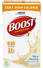 Load image into Gallery viewer, Oral Supplement Boost VHC Very Vanilla 8 oz. Carton Ready to Use, 8 Fl Oz (Pack of 27)
