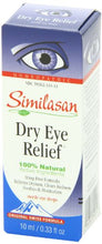 Load image into Gallery viewer, Similasan Dry Eye Relief Eye Drops 0.33 Ounce Bottle, for Temporary Relief from Dry or Red Eyes, Itchy Eyes, Burning Eyes, and Watery Eyes
