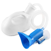 ONEDONE Female Urinal 2000ML Portable Pee Bottle Urinal for Women Hospital Camping Car Travel Bed Emergency Female Urination Device