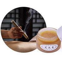 Herbal Moxa Moxibustion Cream Balm Mugwort Skin Care Repair Products Essential Massage Oil Relief Neck/Back Pain