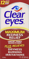 Clear Eyes Maximum Redness Relief Eye Drops - 1 oz