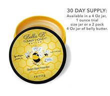 Load image into Gallery viewer, BELLA B Tummy Honey Butter 4 oz 1 Pack - Tummy Butter with Natural &amp; Organic Ingredients - Pregnancy &amp; Baby Safe - Use Daily for Fading Stretch Marks
