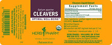 Load image into Gallery viewer, Herb Pharm Cleavers Liquid Extract - 1 Oz (DCLEAV01)

