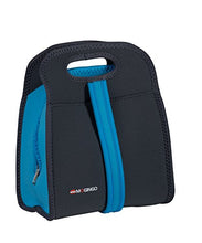 Load image into Gallery viewer, Mogingo Insulated Zippered Tote - Neoprene Lunch Cooler Bag with Dual Carrying Handle Options (Blue)
