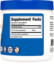 Load image into Gallery viewer, Nutricost 5-HTP Powder 25 Grams (300mg Per Serving) - Gluten Free &amp; Non-GMO, Pure 5-htp
