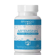 Load image into Gallery viewer, Premium Artemisinin 100mg - Rapid Enhanced Absorption - Sweet Wormwood Extract - Sweet Annie Herb - Artemisia - 120 Gluten Free Vegan Capsules
