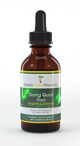 Florida Herbal Pharmacy, Dong Quai (Angelica sinensis) Tincture/Extract 2 oz. (Pack of 2)