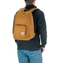 Load image into Gallery viewer, Carhartt Legacy Classic Work Backpack with Padded Laptop Sleeve, Carhartt Brown
