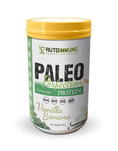 Load image into Gallery viewer, Autoimmune Health - Paleo AIP Protein Powder | Grass-fed Beef Collagen | Vanilla Banana Flavor | 1 Pound 30 Servings (w/stevia)
