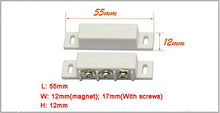 Load image into Gallery viewer, 10 Sets MC-31B Magnetic Reed Switch Normally Open Closed NC NO Door Alarm Window Security
