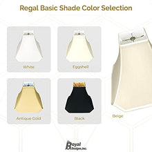 Load image into Gallery viewer, Royal Designs Pagoda Basic Lamp Shade, White, 6 x 16 x 13.25
