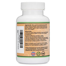 Load image into Gallery viewer, Magnesium L Threonate Capsules (Magtein)  High Absorption Supplement  Bioavailable Form for Sleep and Cognitive Function Support  2,000 mg  100 Capsules
