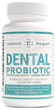 Load image into Gallery viewer, Dental Probiotic 60-Day Supply. Oral probiotics for Bad Breath, Tooth Decay, Strep Throat. Boosts Oral Health and Combats halitosis. Contains Streptococcus salivarius BLIS K12 &amp; BLIS M18.
