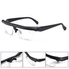 Load image into Gallery viewer, Adjustable Glasses Non-Prescription Lenses for Nearsighted Farsighted Computer Reading Driving Unisex Variable Focus Glasses

