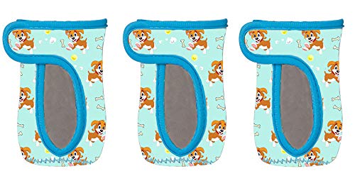3 Pack Neoprene Glass Baby Bottle Sleeve Baby Bottle Cover Jacket Bag for 8 oz Avent