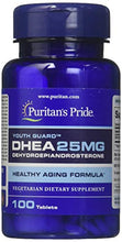 Load image into Gallery viewer, Puritan&#39;s Pride DHEA 25 mg-100 Tablets
