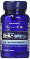 Puritan's Pride DHEA 25 mg-100 Tablets