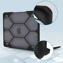 Load image into Gallery viewer, IBENZER MacBook Pro 13 Inch Case 2020 2019 2018 2017 2016 A2338 A2289 A2251 A2159 A1989 A1706 A1708, Heavy Duty Protective Hard Shell Case Cover for Apple Mac 13 Touch Bar, Black, HT13CYBK

