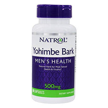 Load image into Gallery viewer, Yohimbe Bark - 500 mg, 90 Capsules
