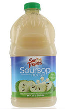 Load image into Gallery viewer, Sun Tropics Soursop Guanabana Nectar tropical fruit 64 FL / 1.89 Liter Made with Fruit Puree
