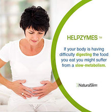 Load image into Gallery viewer, NaturalSlim Helpzymes - Premium Formula Digestive Enzymes for Ultra Digestion &amp; Absorption w/ HLC Acid &amp; Pancreatin - Metabolism Support Supplements - Gluten Free Constipation &amp; Gas Relief - 100 Caps
