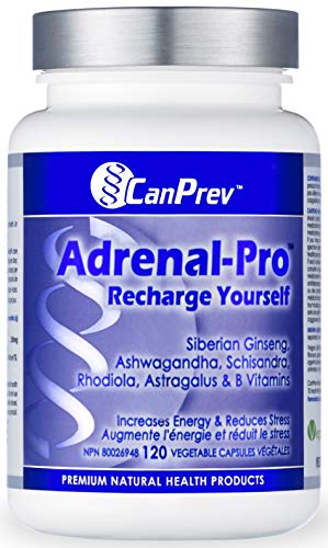 CanPrev Adrenal-Pro Recharge Yourself Vegi Capsules, 120 Count